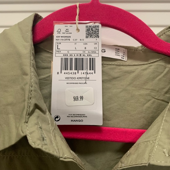 💥SOLD💥Cotton Shirt Dress - Picture 8 of 8